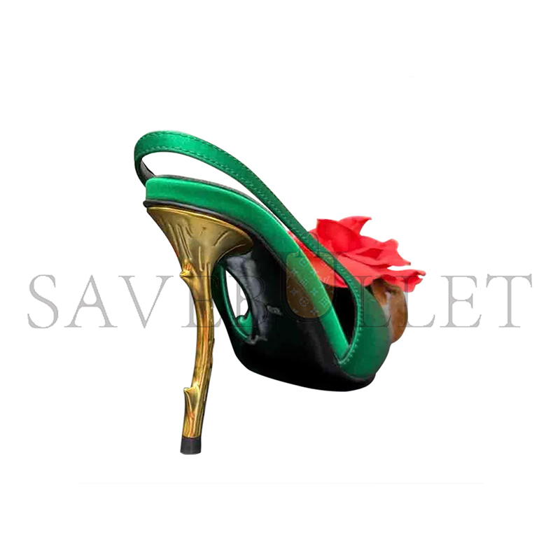 Y51 fotva flower high heel sandals 306541